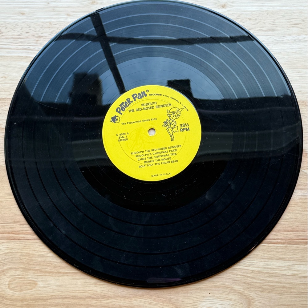 Peter Pan Records Vinyl - Rudolph the Red-Nosed Reindeer